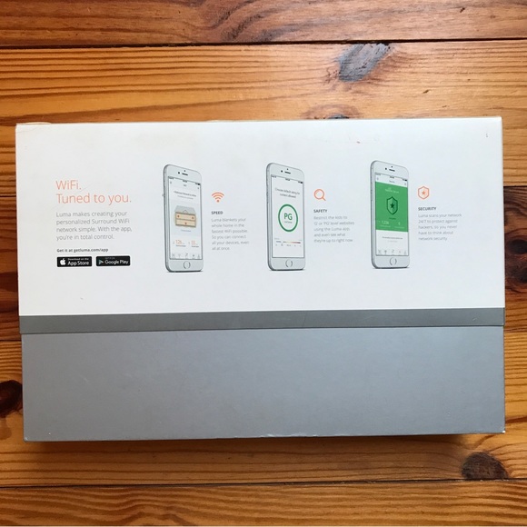 Luma Home Apple Inc. Surround WIFI System, NWT - Picture 3 of 8